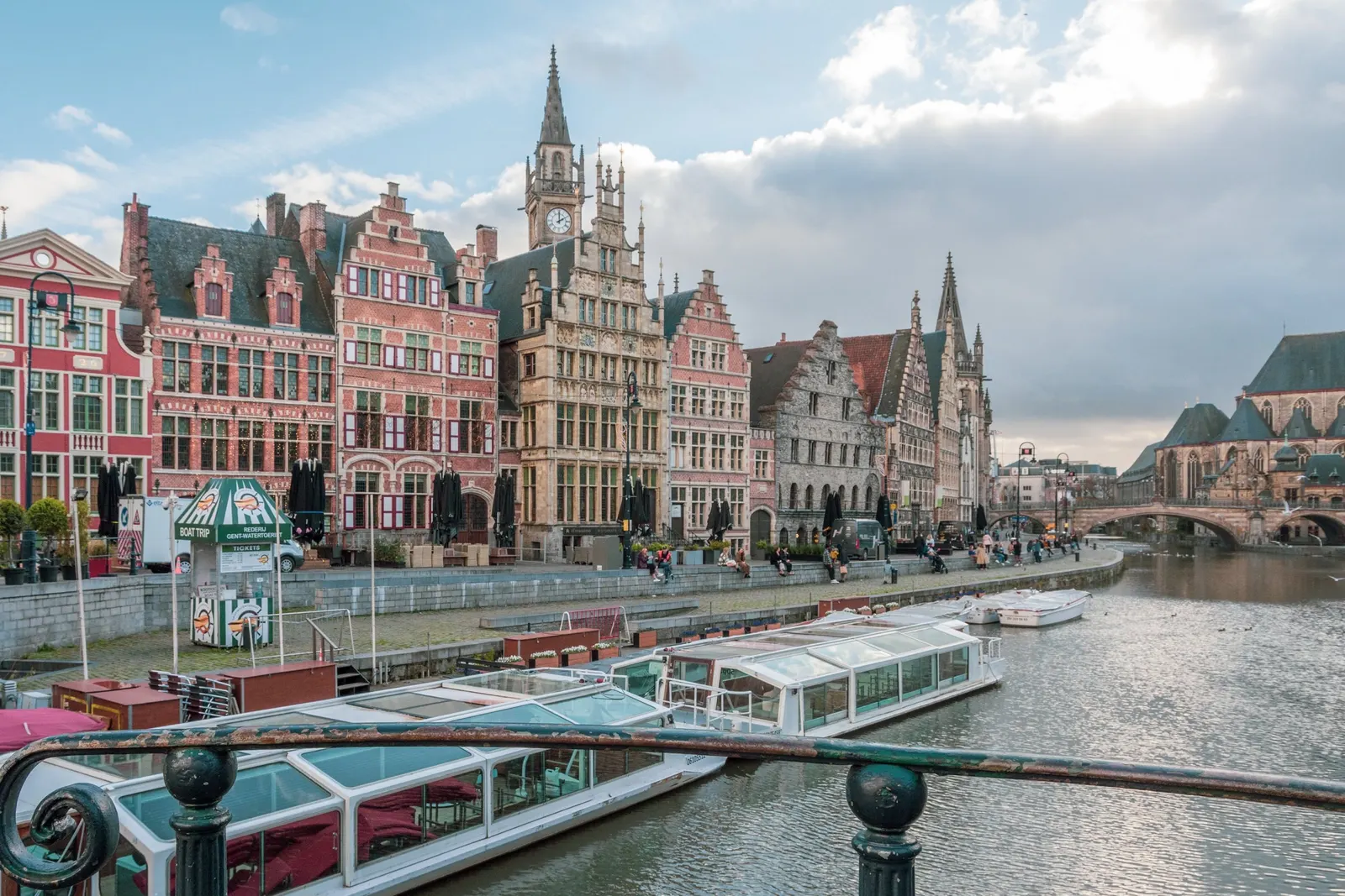 The Graslei, Ghent