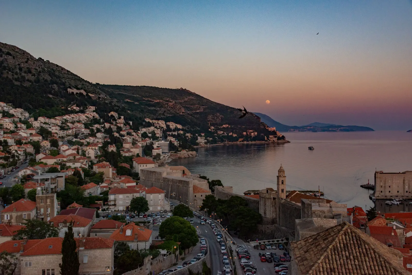 Dubrovnik at sunset