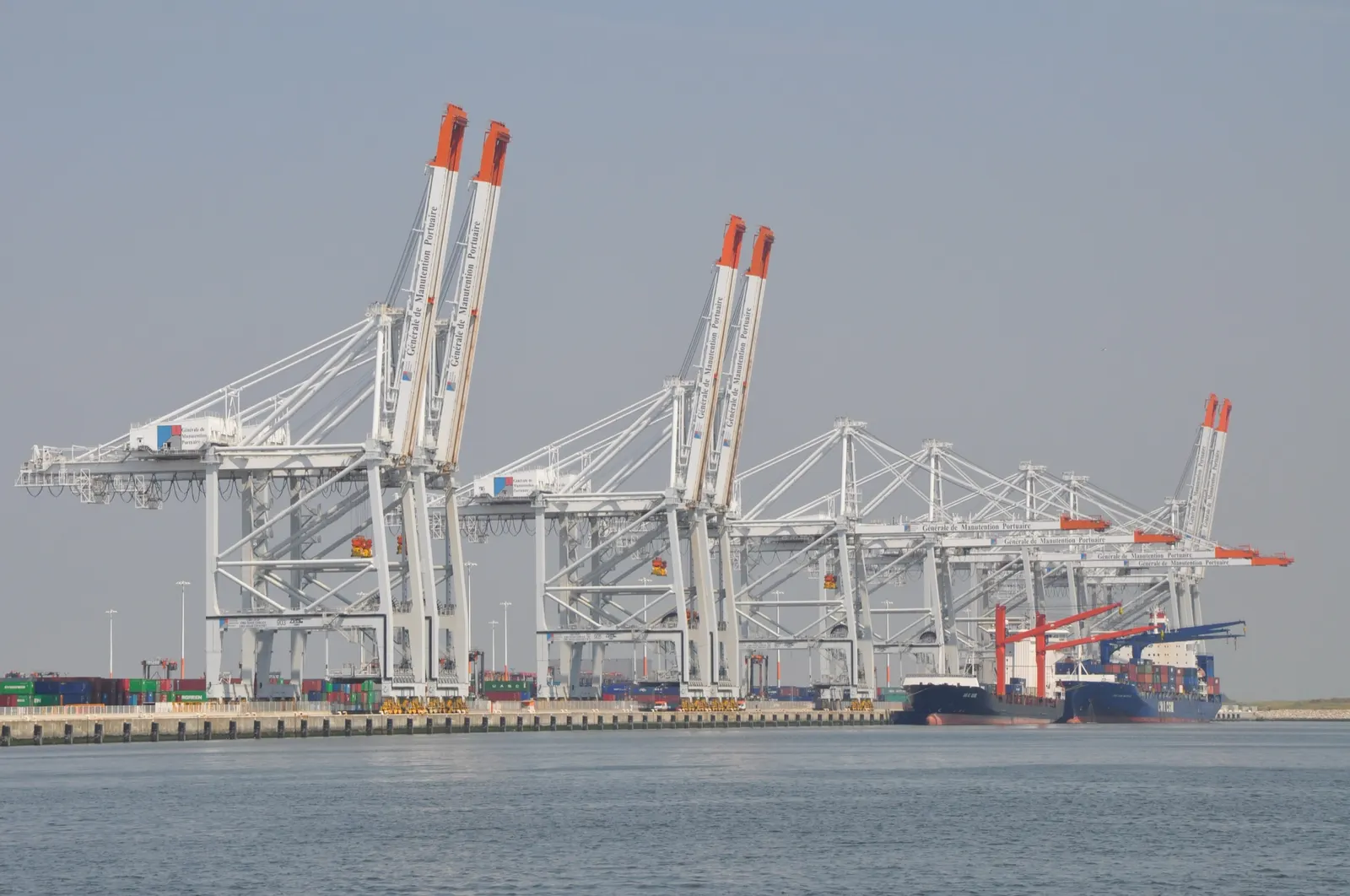 Container cranes, Le Havre