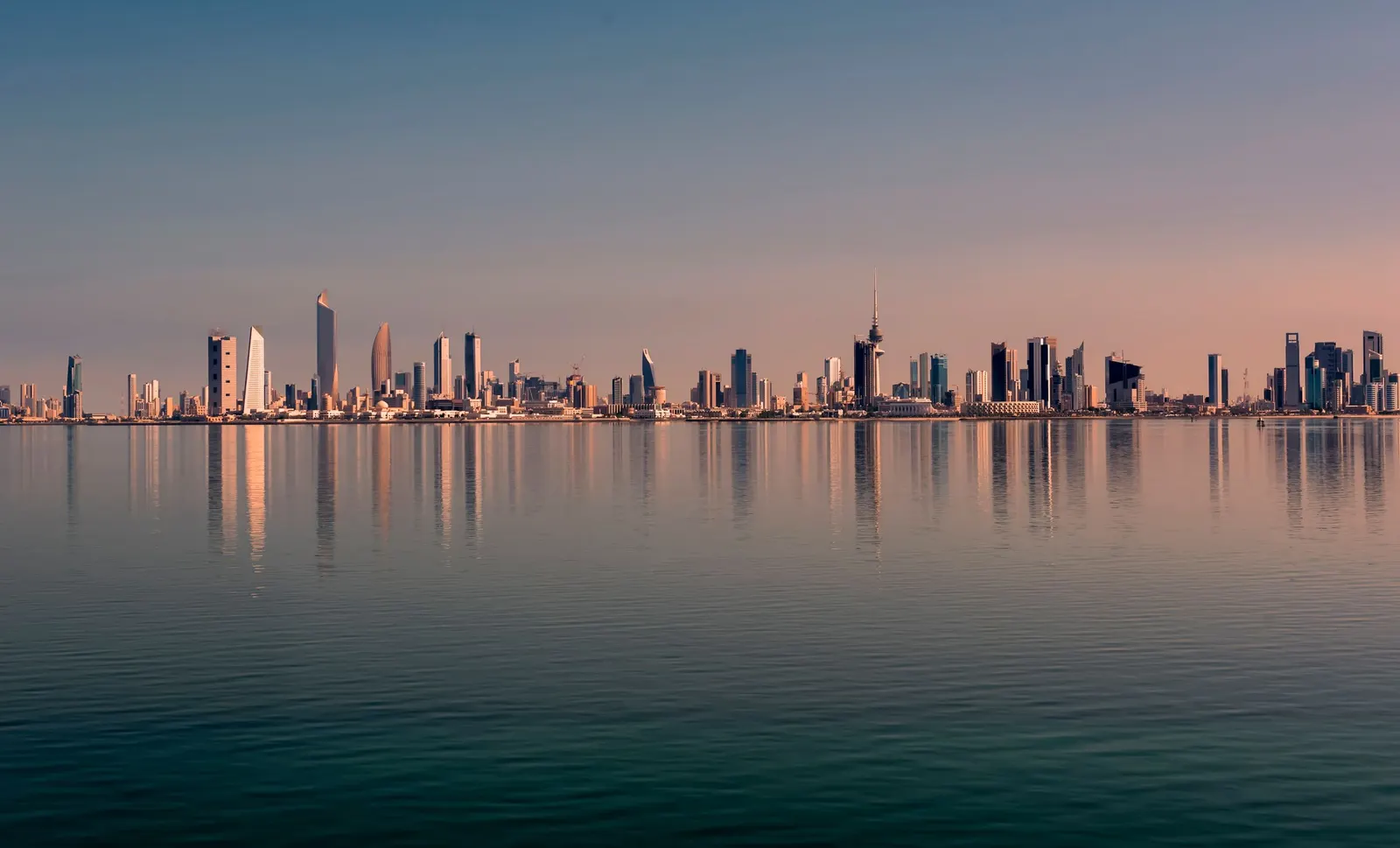 Kuwait City from the sea
