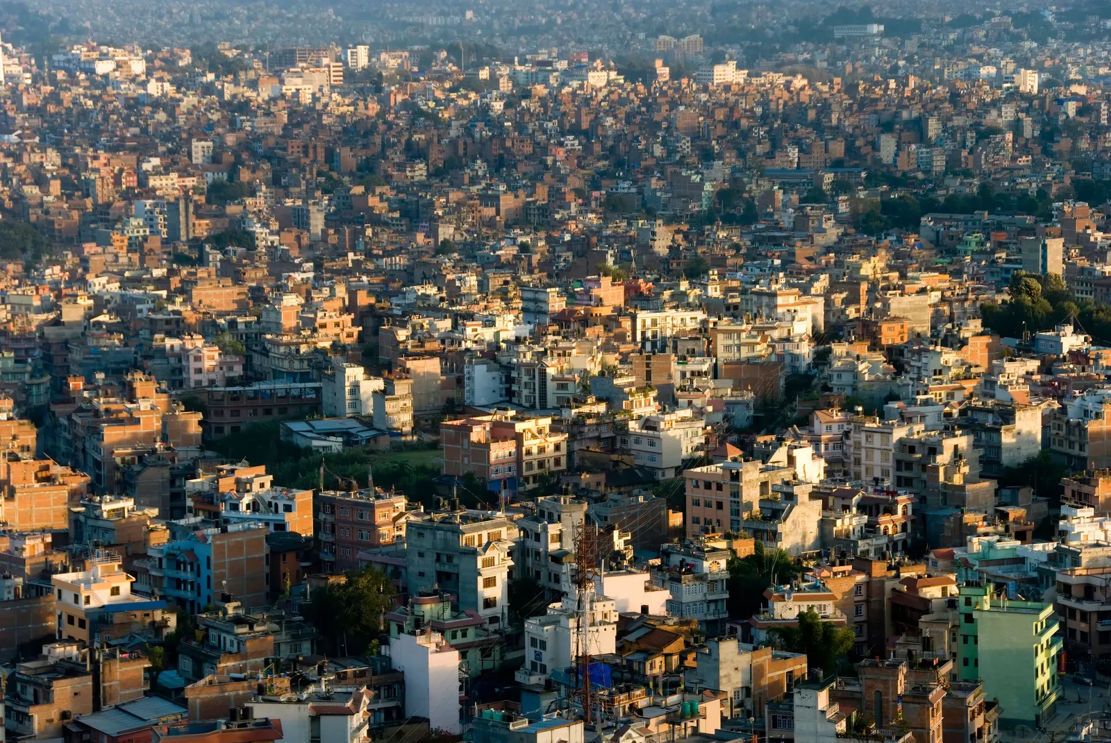 Kathmandu from above