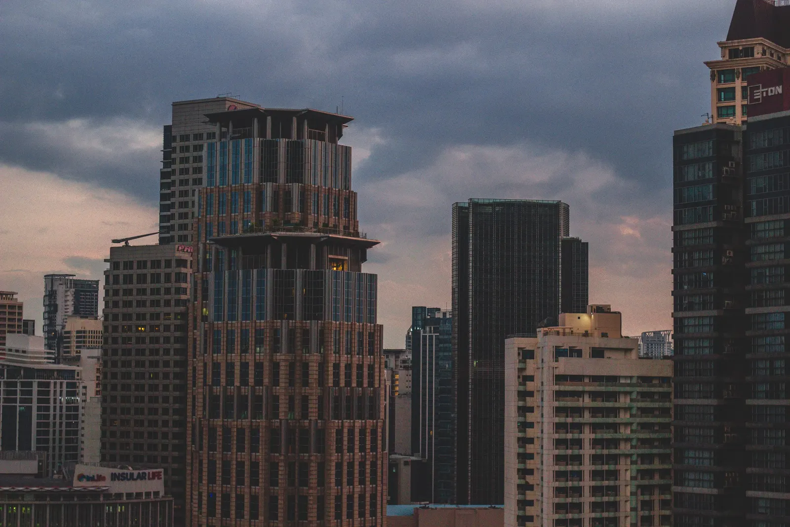 Makati at dusk