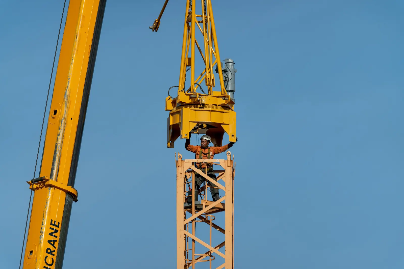 A tower crane, Lisbon